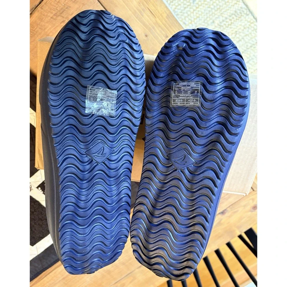 Sperry Float Slide Sandal Navy Men's Size 11 New STS24005